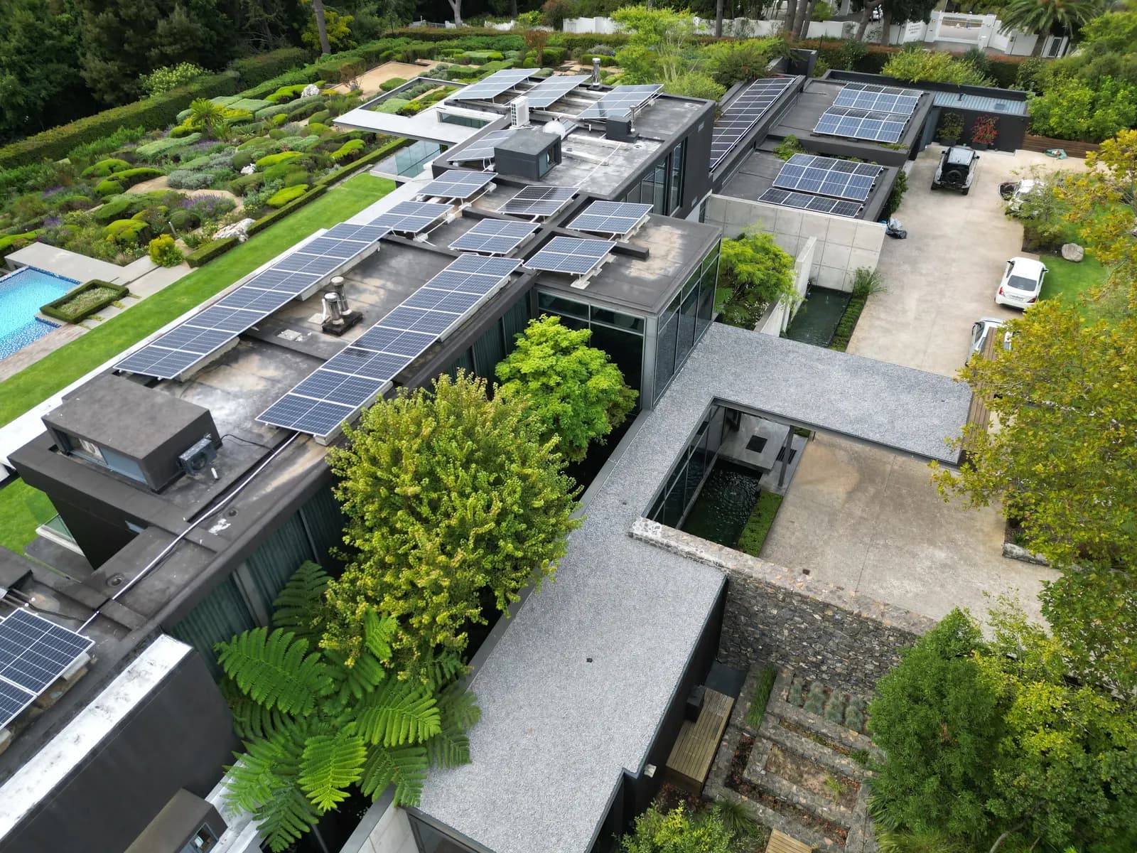 Residential waterproofing project in Constantia, Cape Town